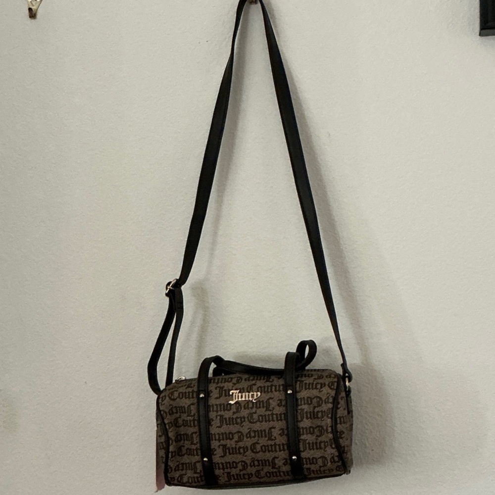 Juicy Couture Logo Print Crossbody Bag